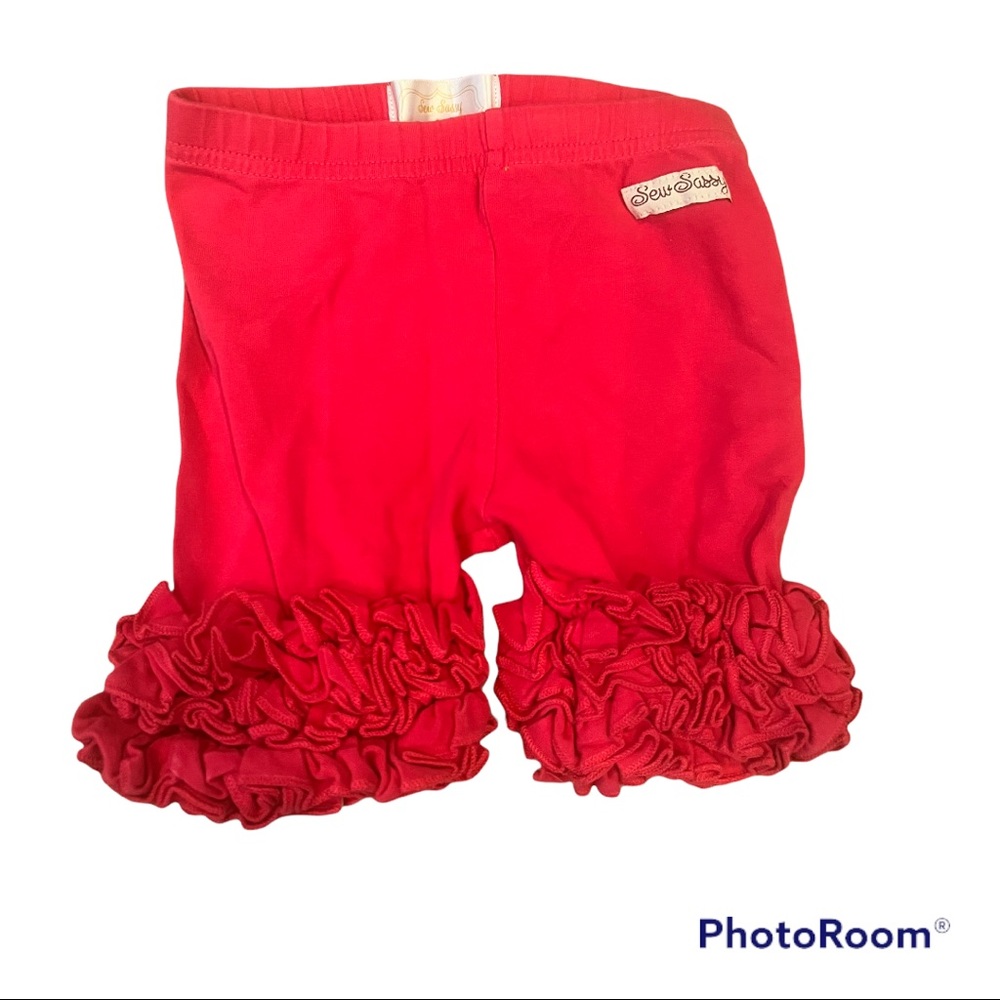 Sew sassy ruffle shorties